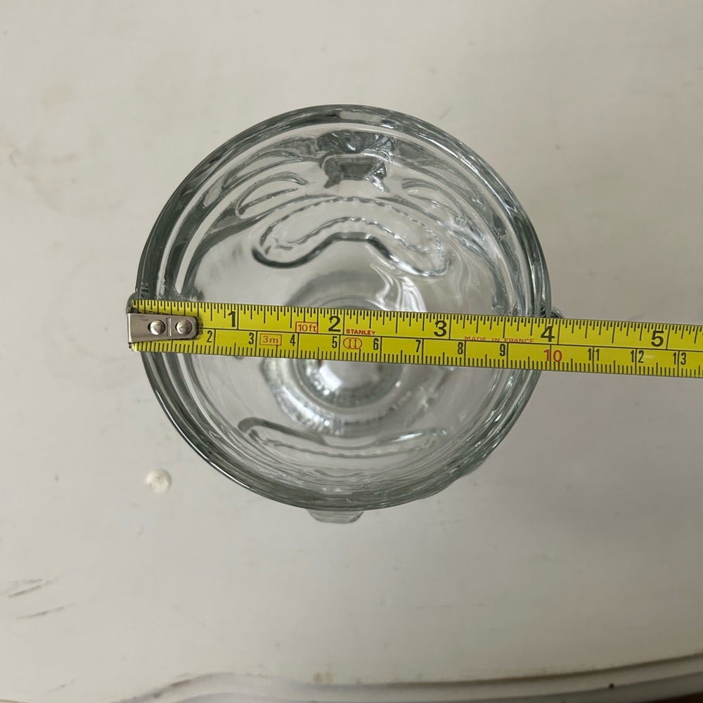 2 Clear Glass Tiki Mugs - Picture 5 of 8